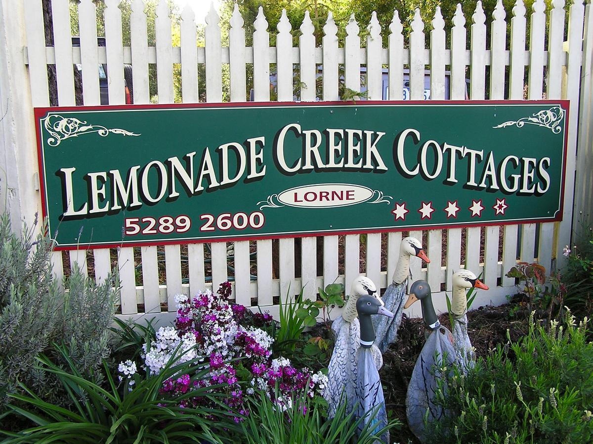Lemonade Creek Cottages Lorne Buitenkant foto